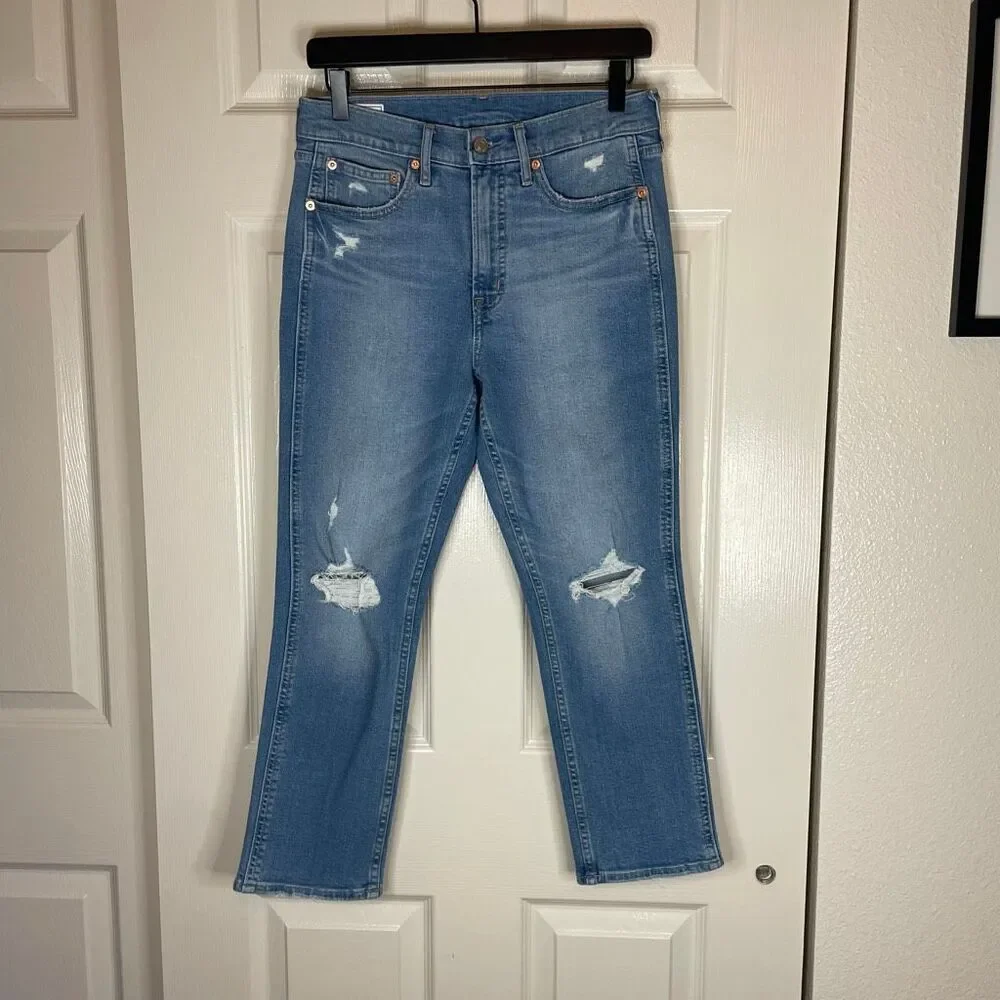 Gap Vintage Slim High Rise Jeans Size 28 / 6P - Picture 11 of 11
